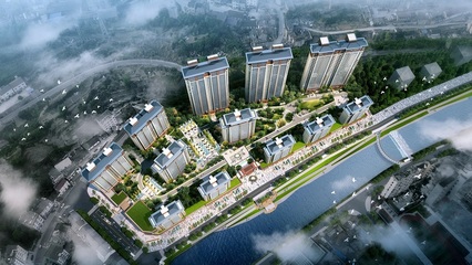 因?yàn)樾浅剑缘却L(zhǎng)樂(lè)星辰房地產(chǎn)開(kāi)發(fā)項(xiàng)目正式啟動(dòng)